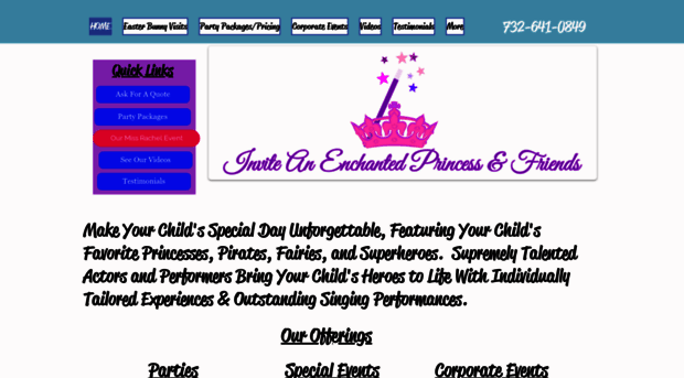 inviteanenchantedprincess.com