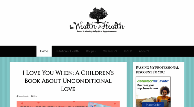 inwealthandhealth.com