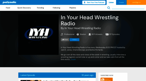 inyourheadwrestling.podomatic.com