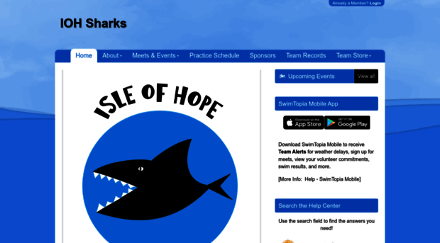 iohsharks.swimtopia.com