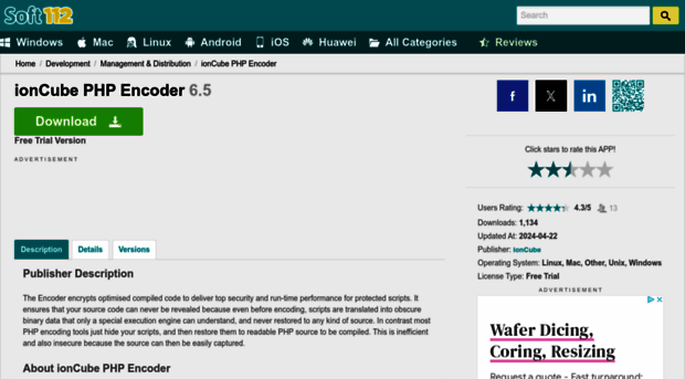 ioncube-php-encoder.soft112.com
