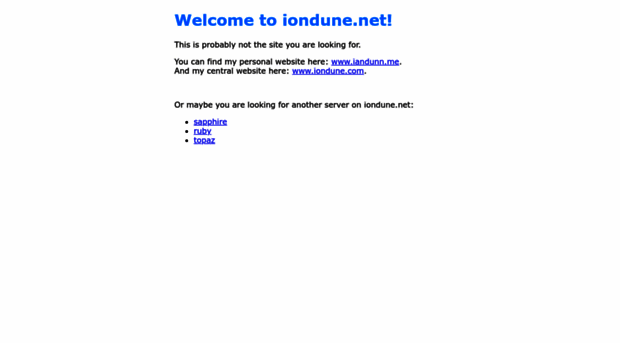 iondune.net