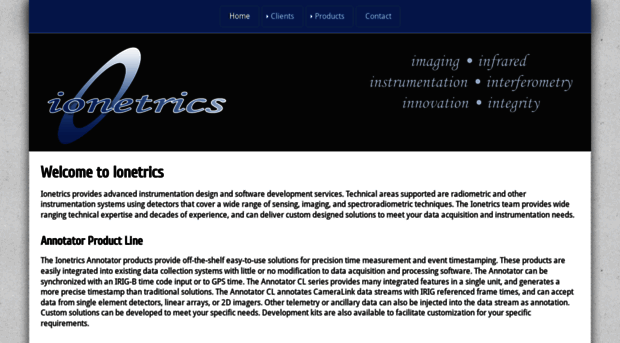ionetrics.com