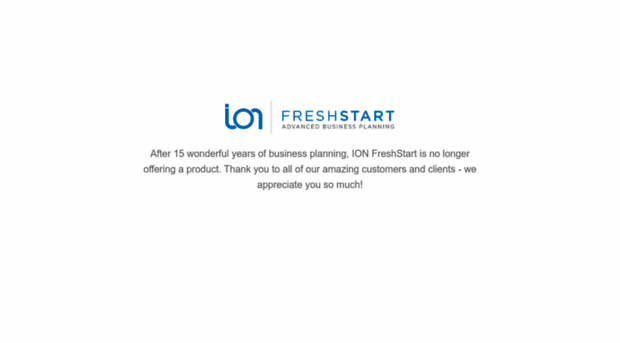 ionfreshstart.com