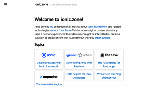 ionic.zone