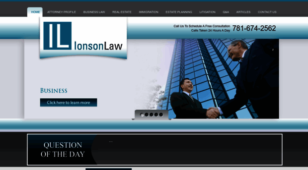 ionsonlaw.com