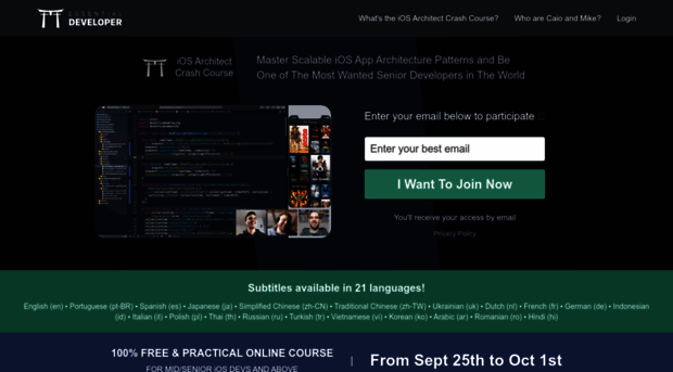 iosacademy.essentialdeveloper.com