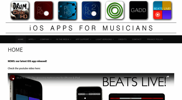 iosappsformusicians.com