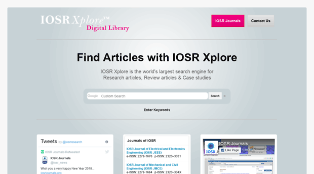 iosrxplore.org