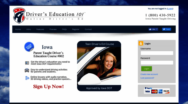 iowa.driverseducation101.com