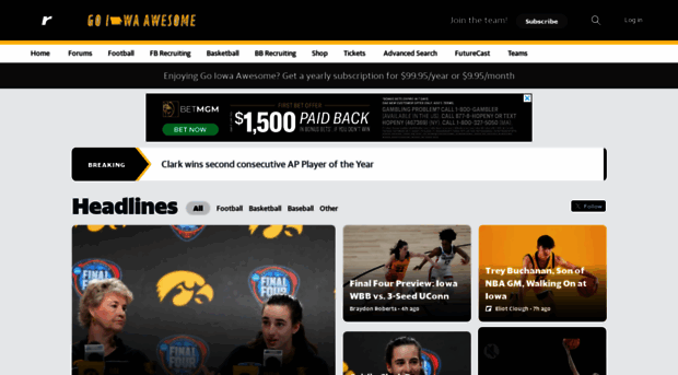 iowa.rivals.com