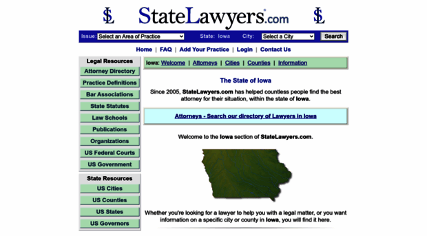 iowa.statelawyers.com