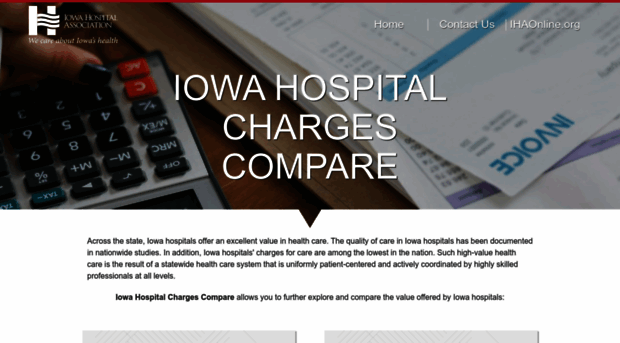 iowahospitalcharges.com