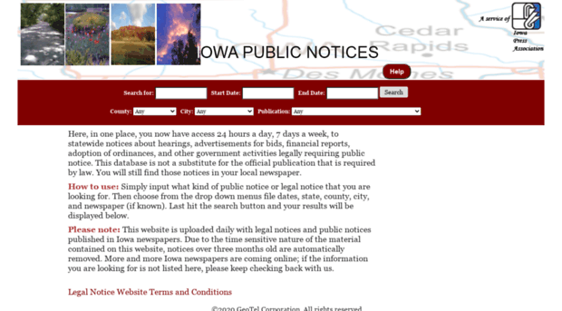 iowanotices.org