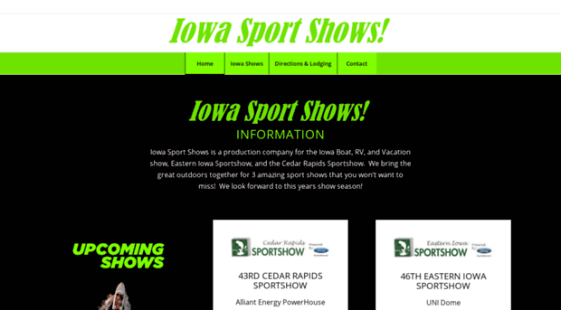 iowasportshows.com