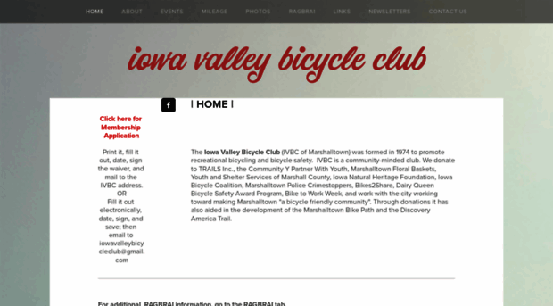 iowavalleybicycleclub.com