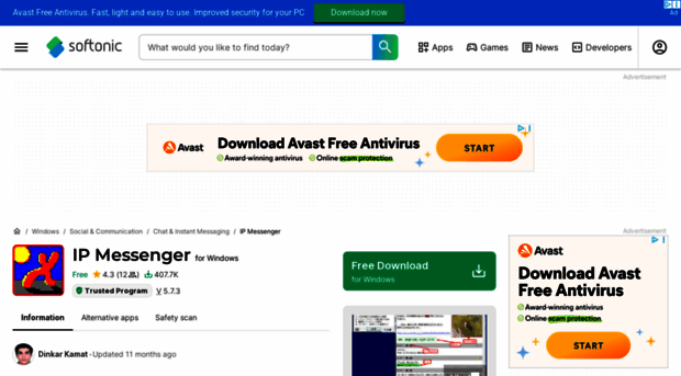 ip-messenger.en.softonic.com