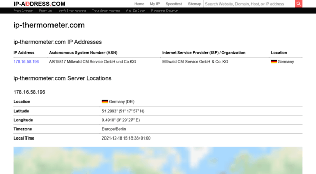 ip-thermometer.com.websitevaluespy.com