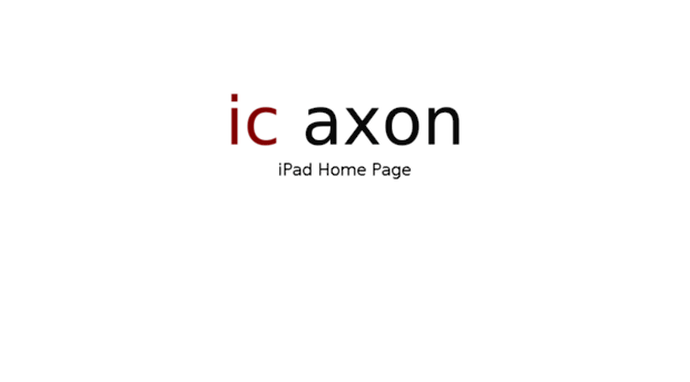 ipad.icaxon.com
