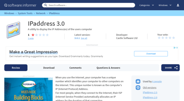 ipaddress.software.informer.com