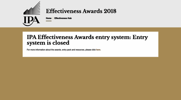 ipaeffectivenessawards.awardsengine.com