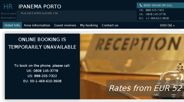 ipanema-porto.hotel-rez.com