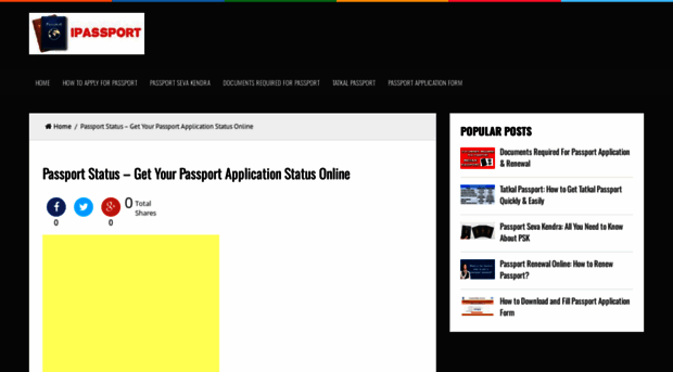 ipassportstatus.in