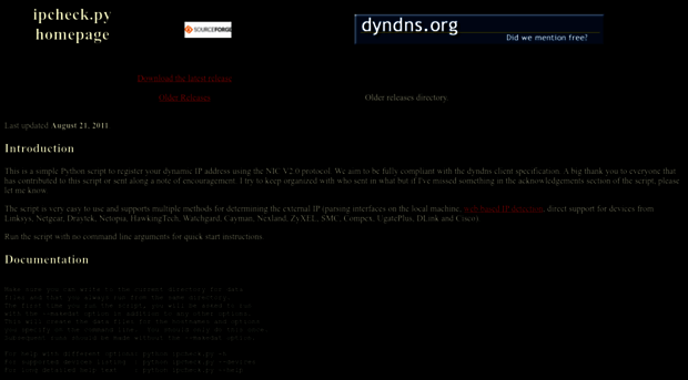 ipcheck.sourceforge.net