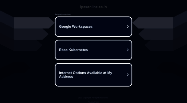 ipcsonline.co.in
