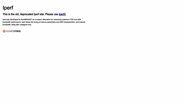 iperf.sourceforge.net