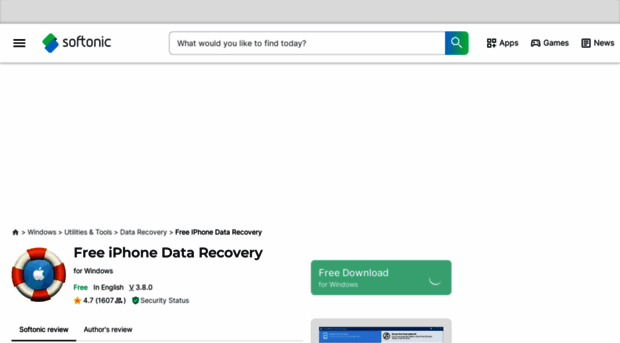 iphone-data-recovery-free.en.softonic.com