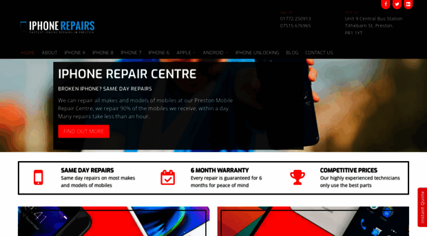 iphonerepaircentrepreston.co.uk