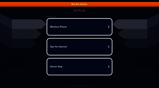 ipinfo.de