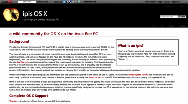 ipis-osx.wikidot.com