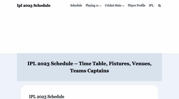 ipl2023schedule.com