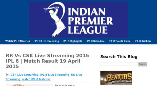 ipl82015live.com