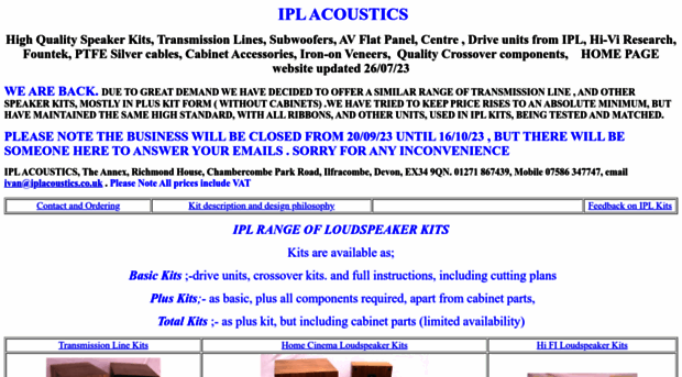 iplacoustics.co.uk
