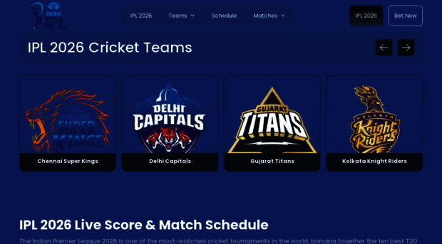 iplteamtable.in