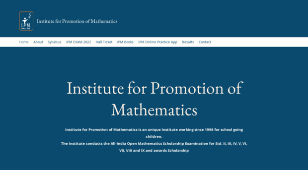 ipmmathscholarship.com
