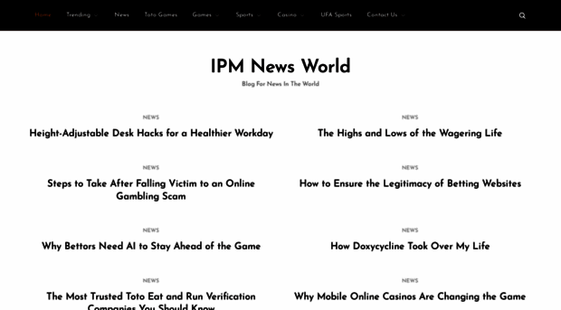 ipmnewsworld.com