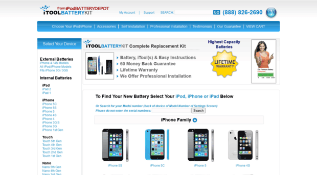 ipodbatterydepot.com