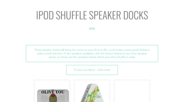 ipodshufflespeakerdocks.yolasite.com