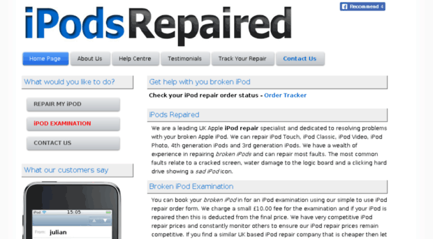 ipodsrepaired.co.uk