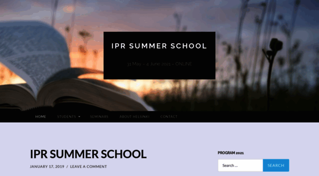 iprsummerschool.com