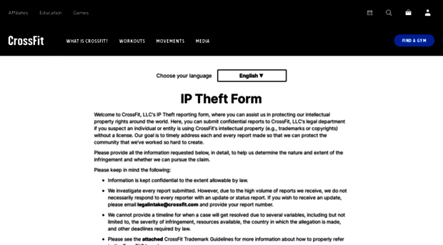 iptheft.crossfit.com