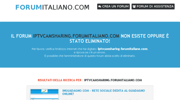 iptvcamsharing.forumitaliano.com