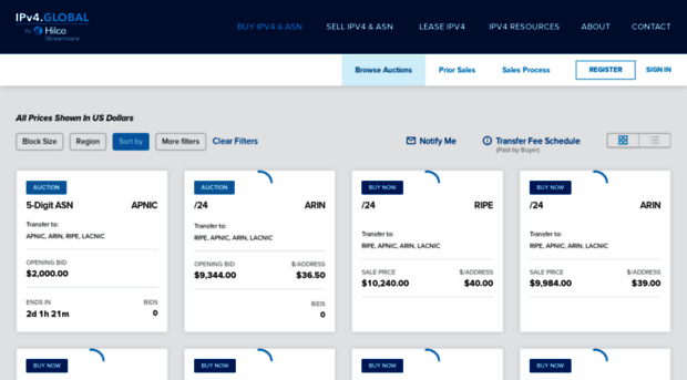 ipv4auctions.com
