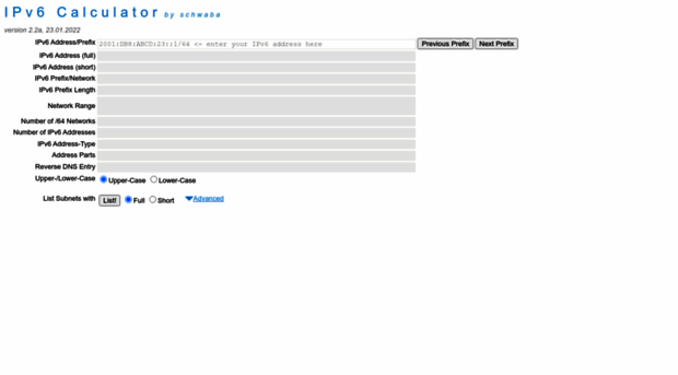 ipv6calc.online