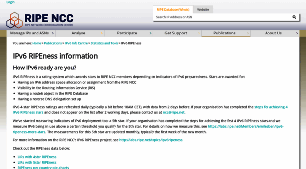 ipv6ripeness.ripe.net