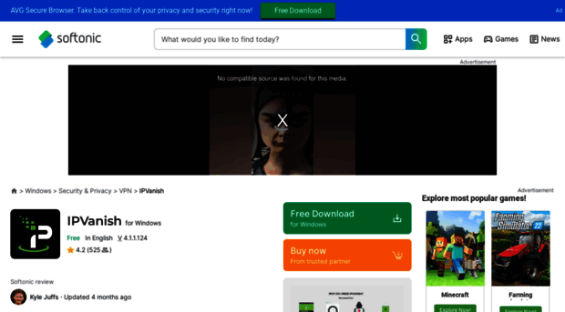 ipvanish.en.softonic.com